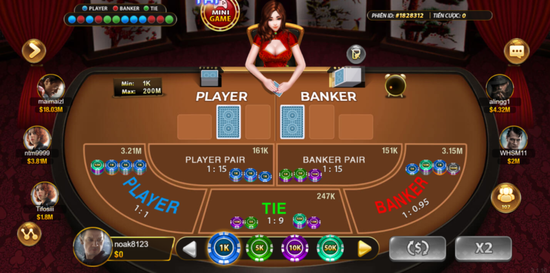 Tựa game Casino online Baccarat

 